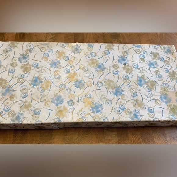 Jeannette Glass Company Butterfly Dishes (5) 22k Gold Edging-Original Box - Picture 8 of 13